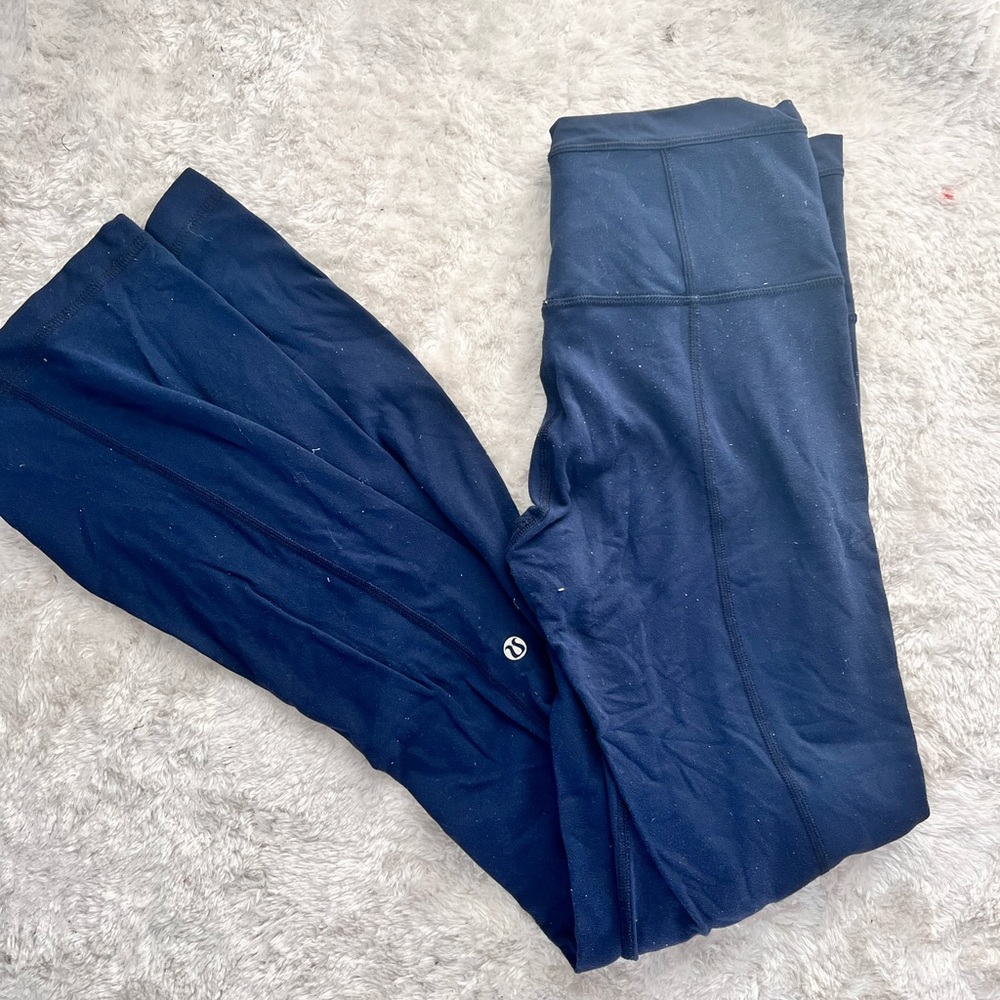 Lululemon yoga dark blue pants